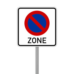 verkehrszeichen halteverbotszone