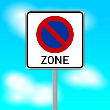verkehrszeichen halteverbotszone