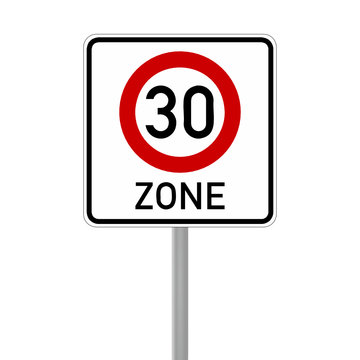 verkehrszeichen 30er zone