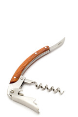 object on white: tools - fold corkscrew