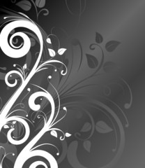 Abstract floral background