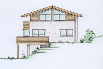 Einfamilienhaus Ansicht