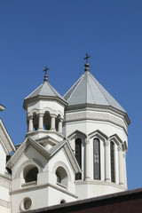 Fototapeta na wymiar Ormiański Kościół prawosławny w Bukareszcie, w Rumunii