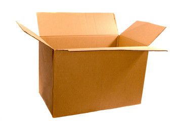 Open Cardboard Box