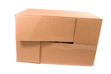 Closed Cardboard Box