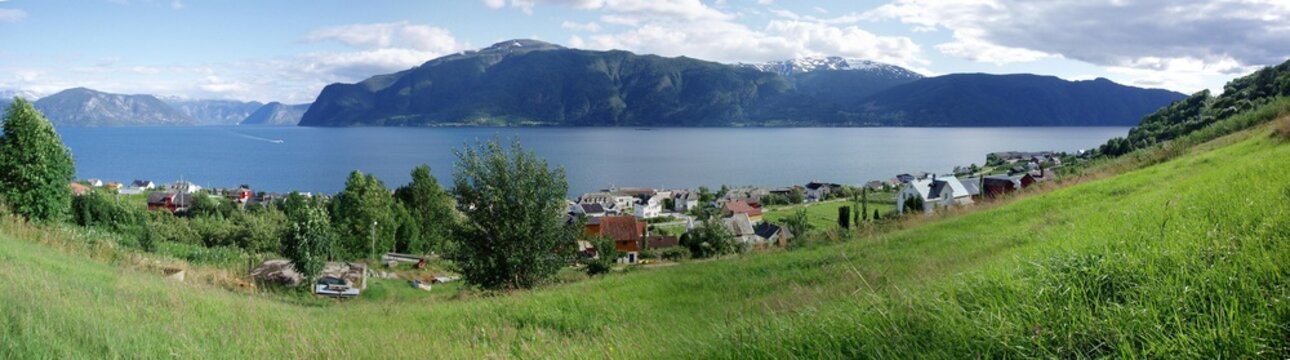 Leikanger am Sognefjord