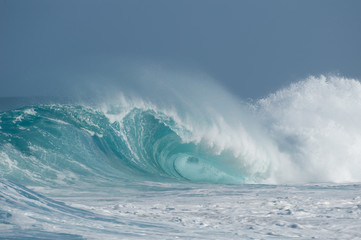 wave on the north shore of Oahu