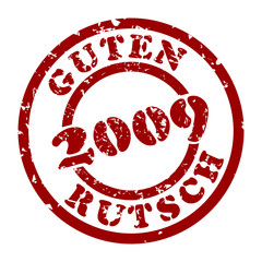 stempel guten rutsch 2010