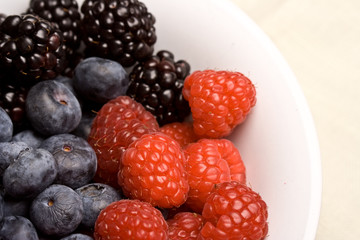 fresh ripe colorful fruit a very healthy snack