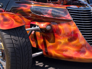 Flamed Hot Rod