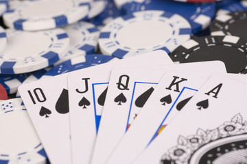Poker - Royal Flush - Pik