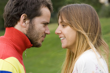 the antecipation of the first kiss