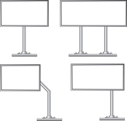 Obraz premium Blank billboard
