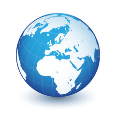 Planète terre bleue