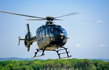 Foto op Aluminium helikopter 6 © eric cabasse
