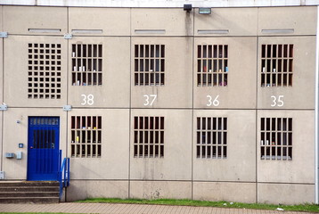 Gefängnis JVA Prison Jailhouse Bastille  Gitter