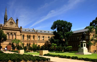 Deurstickers Adelaide - University of Adelaide © jobhopper