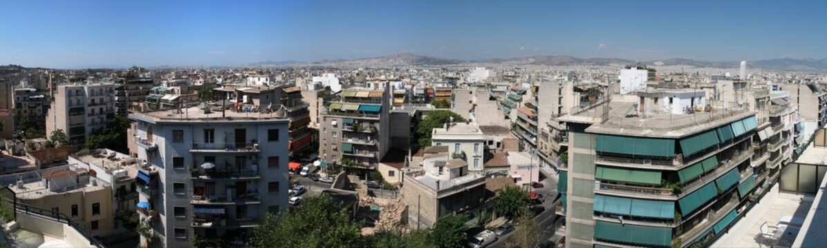 Panorama d'Athène