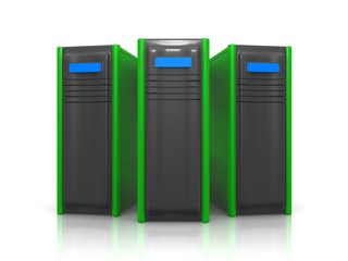 three servers