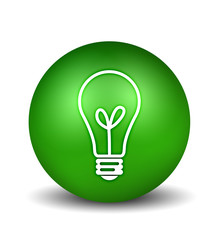 bulb icon - green