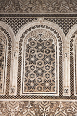 Detail from building in Marrakech, Morocco