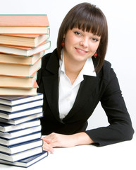 women with books