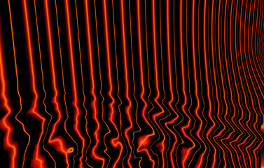 Lava Streams Digitally Generated Fractal Background