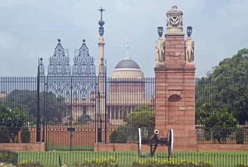 Türaufkleber Home of the Indian President in New Delhi © JeremyRichards