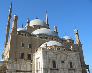 Fototapeta na wymiar Mosquée Le Caire Egypte