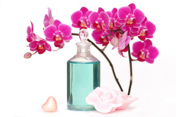 Beauty-Set mit Massageöl und Seife