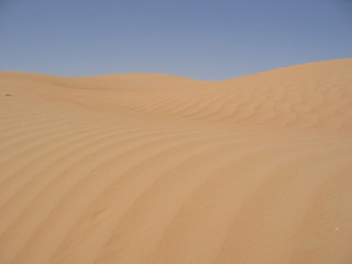 Fototapeta na wymiar Wüste in Dubai UAE