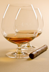 Brandy and Cigar