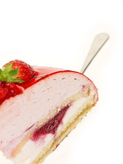 erdbeer mousse torte