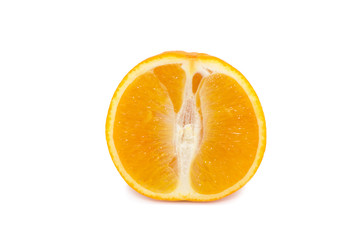 Orange isolated on a white background.