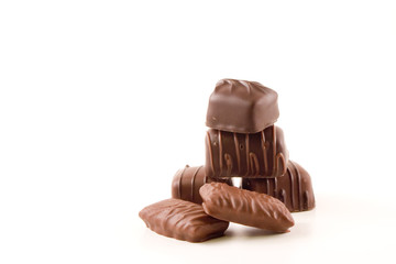 Pile of chocolates