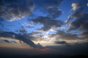 Obraz premium sunset