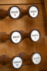 organ buttons