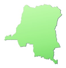 Democratic Republic of the Congo map
