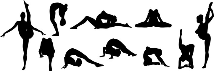 Sexy Flexibel Silouettes
