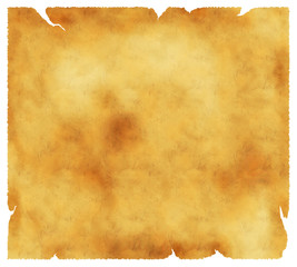 Old textured paper with tattered edges - retro background