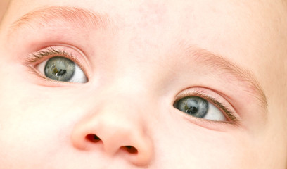 Naklejka premium Baby's eyes