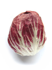 Obraz premium Red cabbage isolated on white background