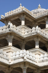 Fototapeta premium ranakpur,balcons du temple