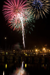 4th of July firework explodes over Marina 