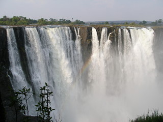 Chutes Victoria côté Zimbabwé