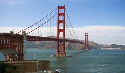 Fototapeta na wymiar Most Golden Gate - San Francisco