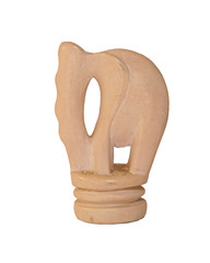 Knight chess is from Africa and is made of soap stone