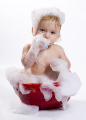 Baby bathing