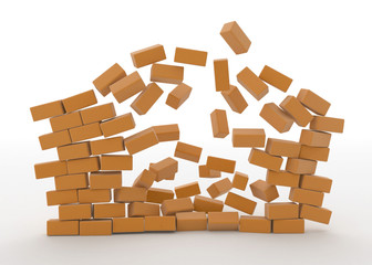 Exploding Wall