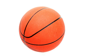 basketball isolated on white - 6495293